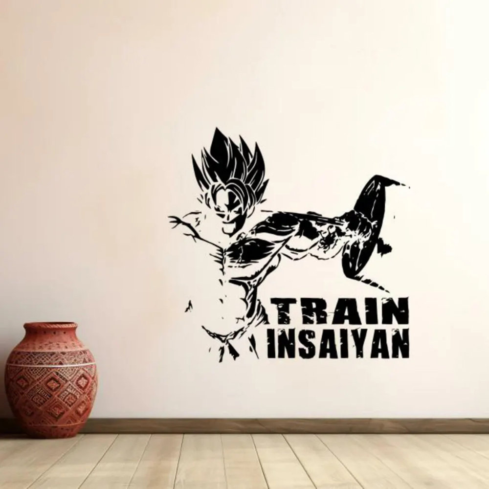 Sports Equipment Poster - Gym muurtattoo vinyl sticker manga kunst