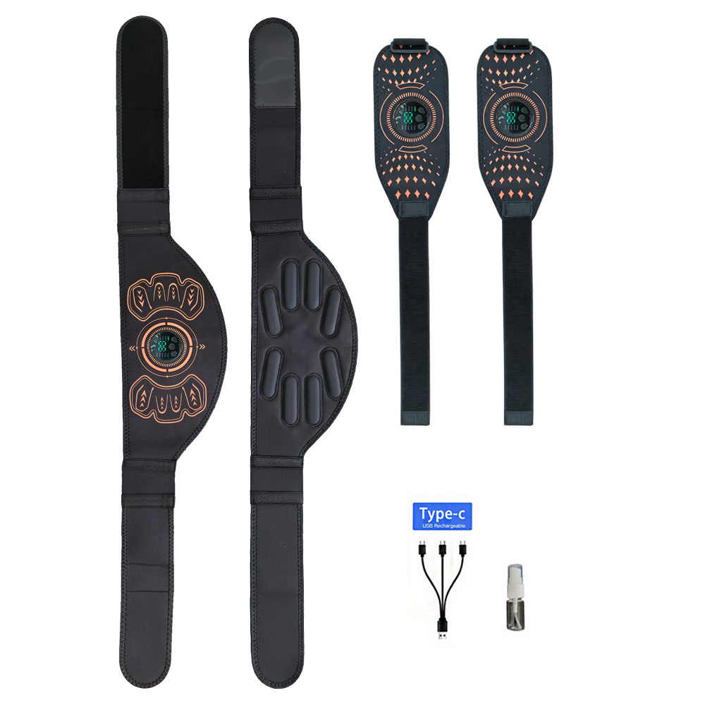 Sports Equipment Factory - Slimme Fitnessriem Spiertrainer Buikspiertrainer USB Oplaadbaar