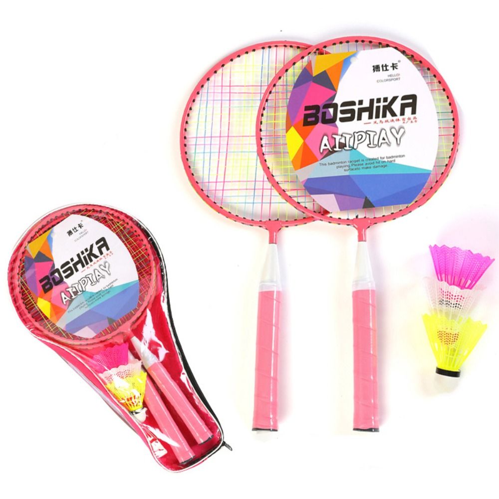 Sports Equipment Kids - IJzerlegering Kinderen Badmintonrackets Lichtgewicht Familiespel Speelgoed