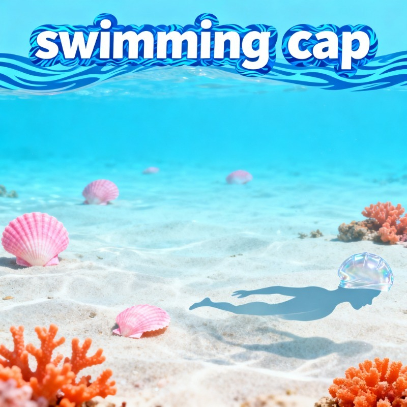 Swim Cap Silicone - Comfortabele kinderbadmuts Siliconenmateriaal Leuke cartoonontwerpen Kinderen