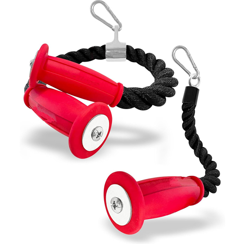 Sports Equipment At Home - Ergonomische triceps-touwen Antislip kabelbevestiging Fitness- of