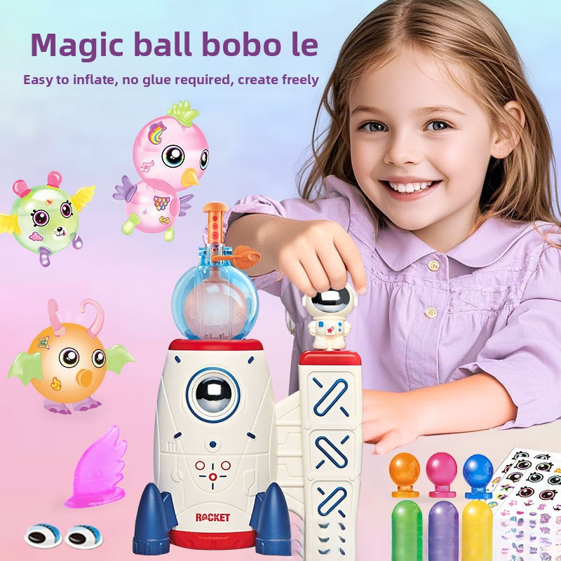 Sports Equipment Factory - Grensoverschrijdende raketballonmachine, magische ballonopblaasapparaat, magisch kleverige