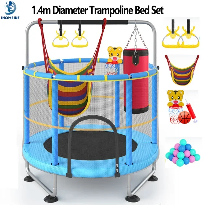 Sports Equipment Kids - 55Inch Trampoline Bed Set voor 1-2