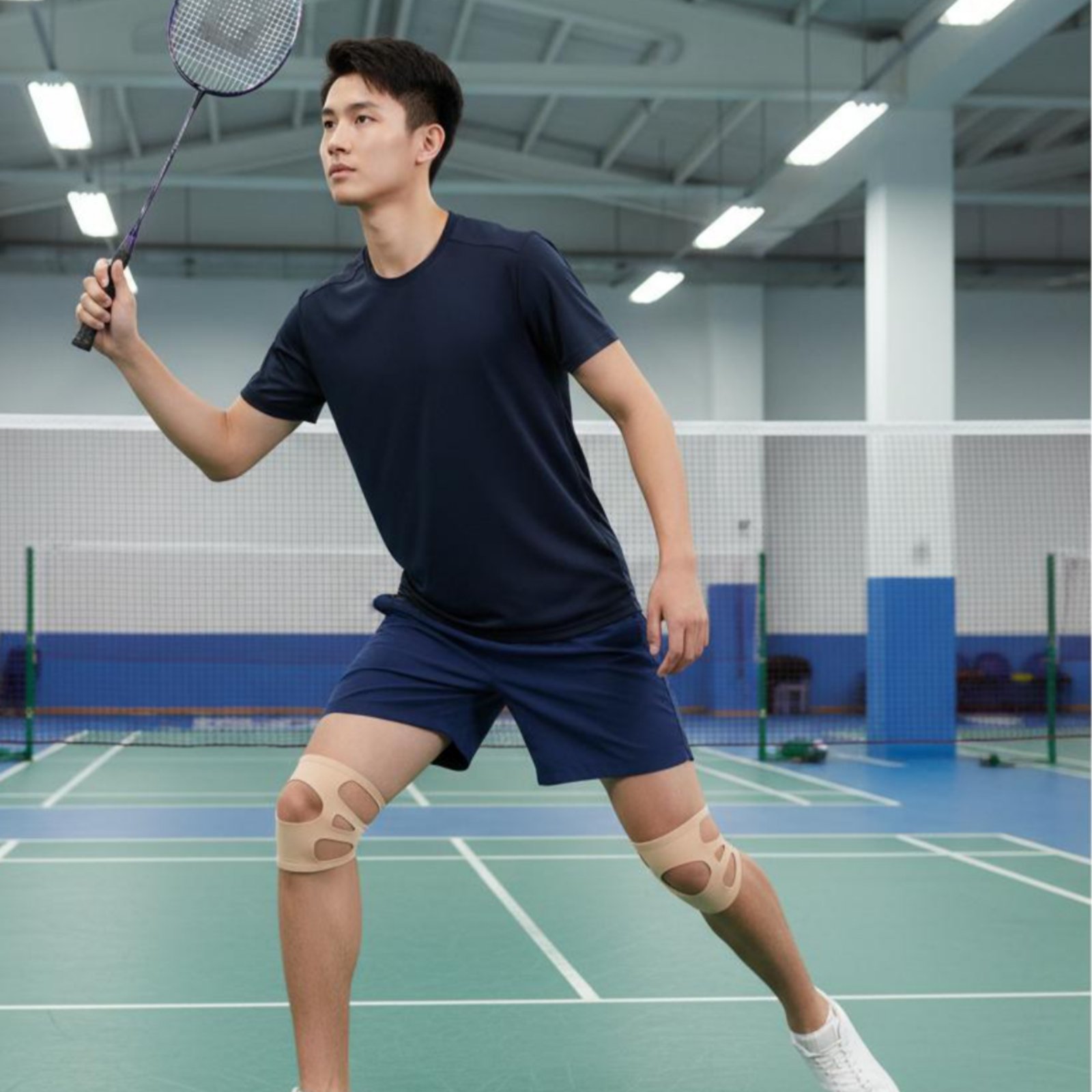 Sports Equipment Knee Support - Siliconen kniebrace voor het hele jaar