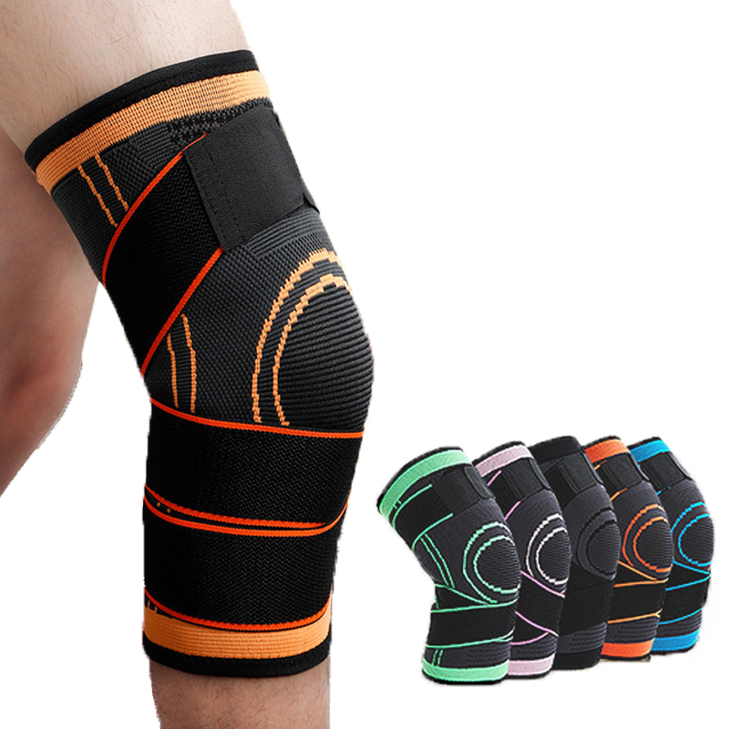 Sports Equipment Knee Support - 1-delig sport Compressie-kniebrace voor heren, elastische