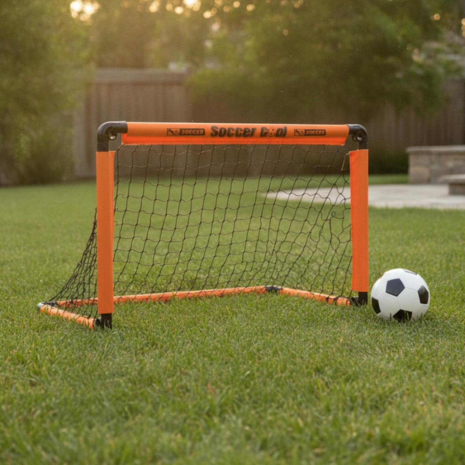 Sports Equipment Kids - Draagbare voetbaldoel voor kinderen, opvouwbare sporttrainingsset,