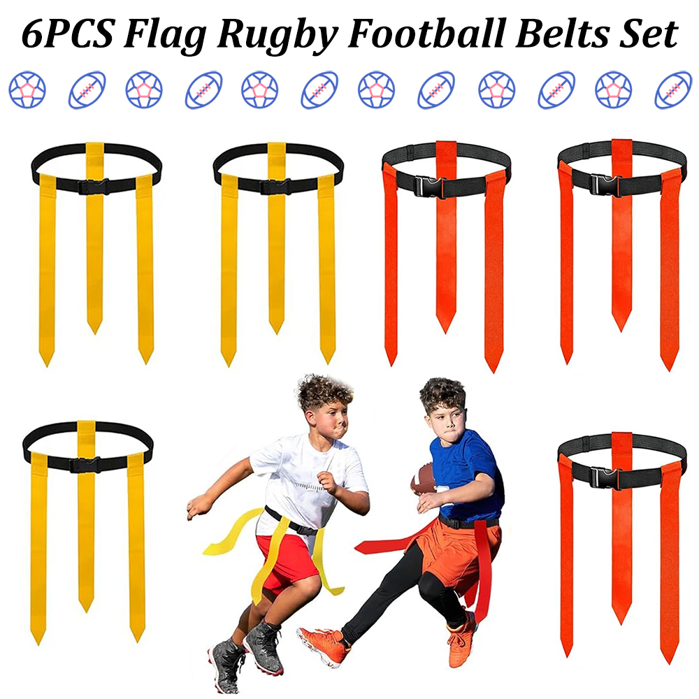 6 STKS Vlagvoetbalriemen Set V - Sports Equipment Kids recensie en prijs