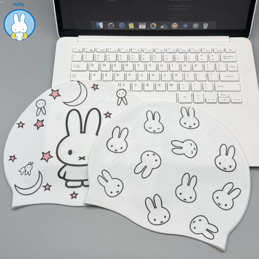 Kawaii Miffy Nieuwe schattige  - Swim Cap Silicone recensie en prijs
