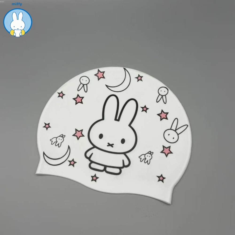 Kawaii Miffy Nieuwe schattige  - Swim Cap Silicone recensie en prijs