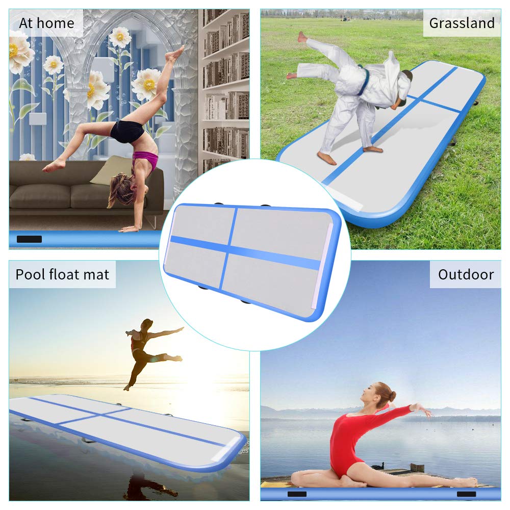 Opblaasbare Gym Mat Veel Groot - Tumbling Air Track recensie en prijs