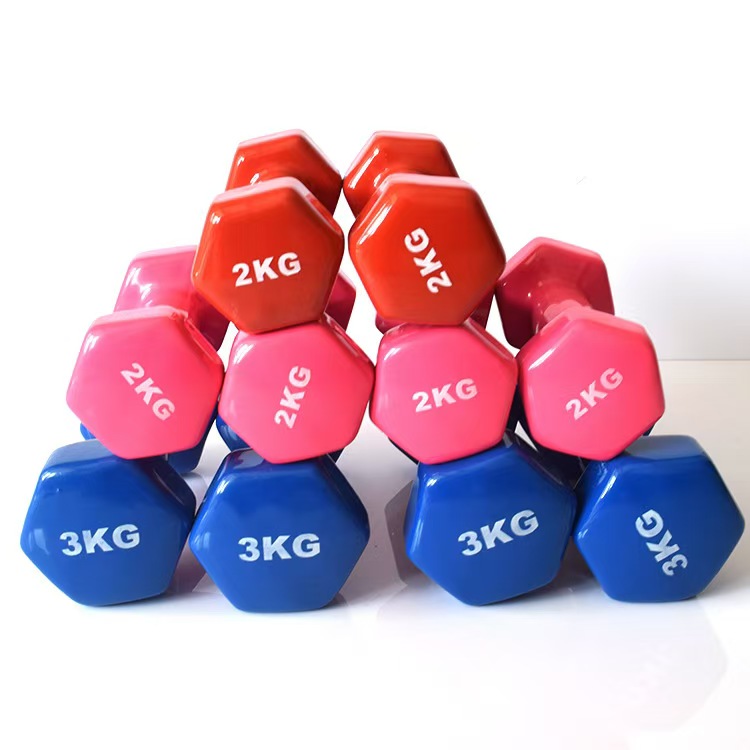 Zeshoekige dumbbells voor dame - Sports Equipment At Home recensie en prijs