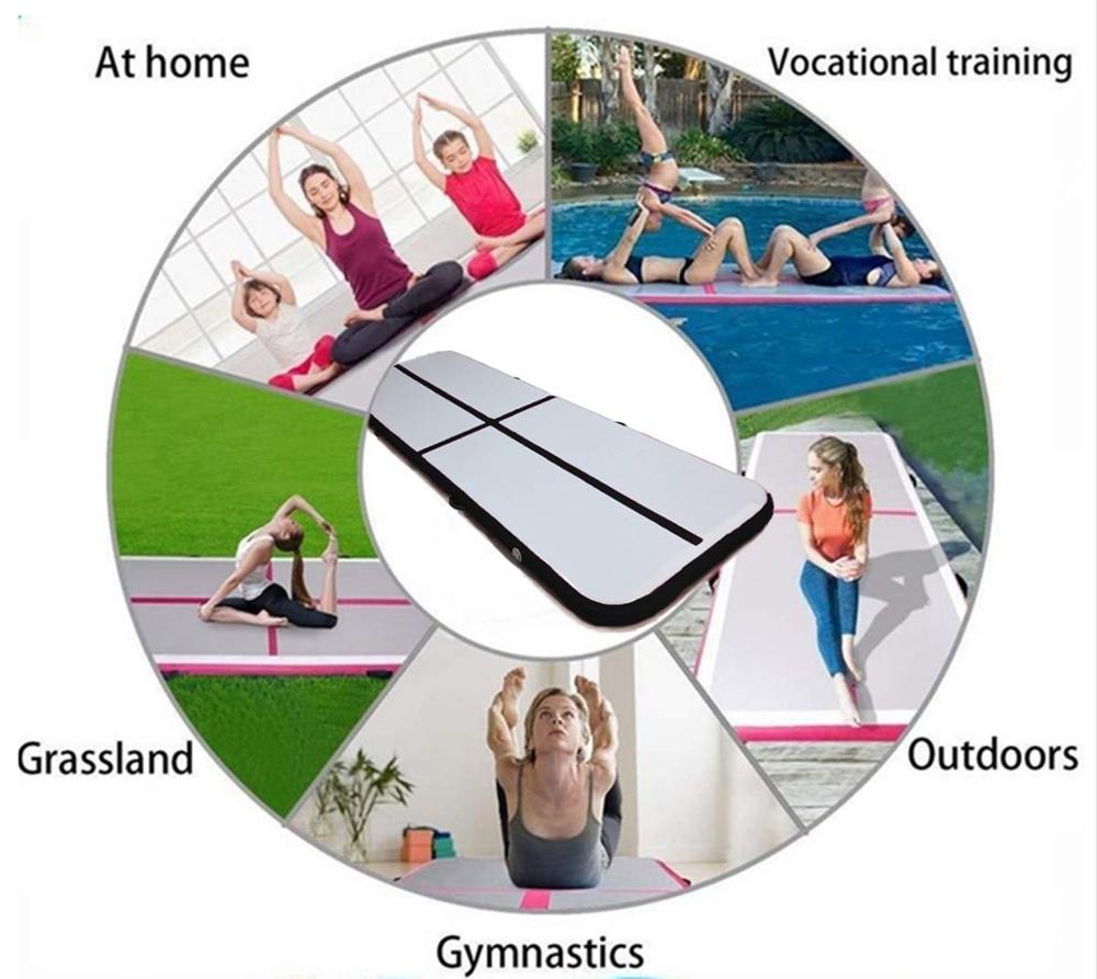 Gymnastiek 5m Opblaasbare Air  - Tumbling Air Track recensie en prijs