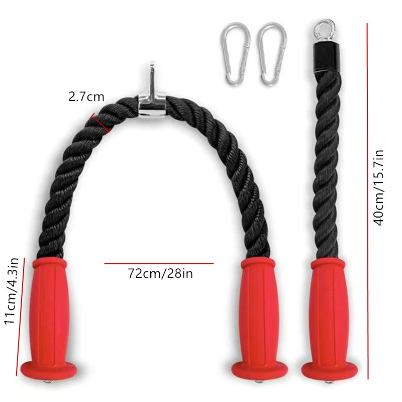 Ergonomische triceps-touwen An - Sports Equipment At Home recensie en prijs