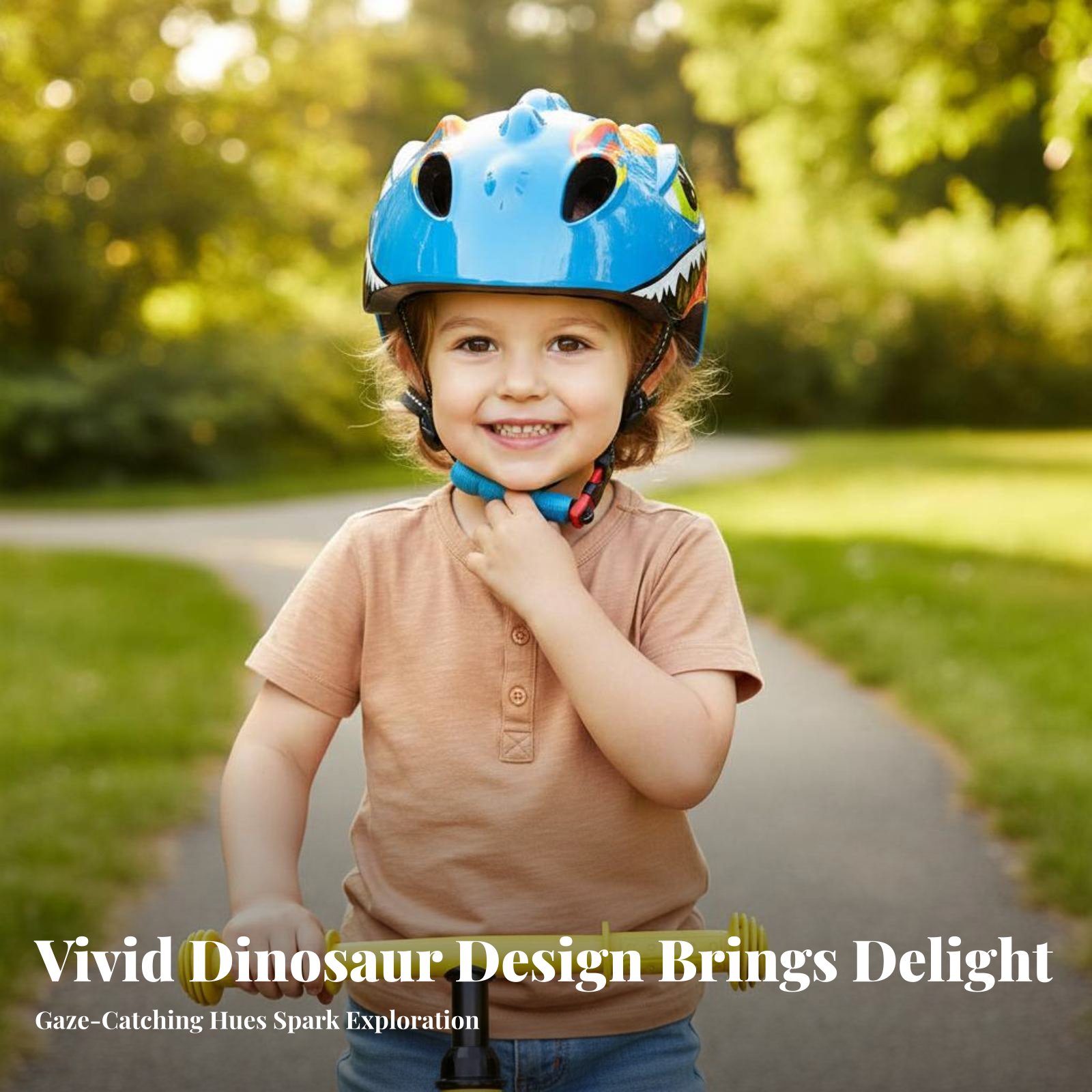 Cartoon dinosaurushelm Veelzij - Sports Equipment Kids recensie en prijs