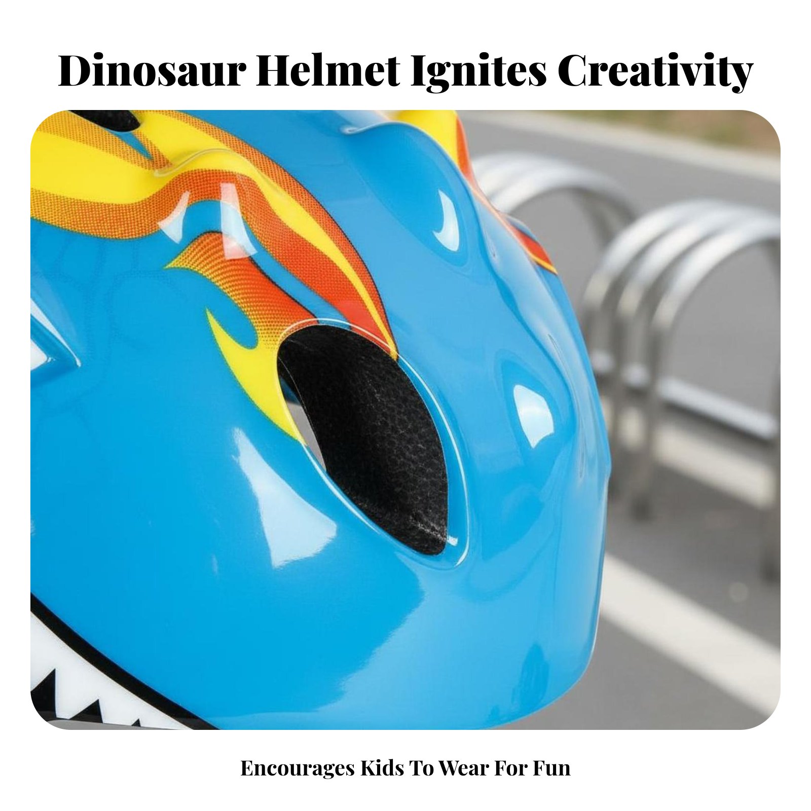 Cartoon dinosaurushelm Veelzij - Sports Equipment Kids recensie en prijs