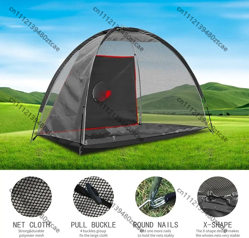 2Mx1.4M Golf Oefennet Binnen B - Sports Equipment You Hit recensie en prijs