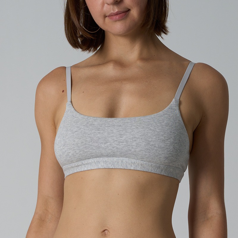 Katoenen Scoop Bralette Naadlo - Sports Equipment At Home recensie en prijs