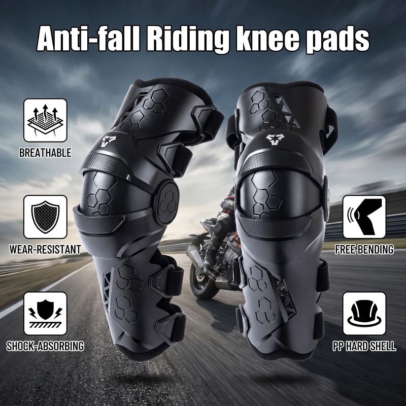 Knieondersteuning voor motorri - Sports Equipment Knee Support recensie en prijs