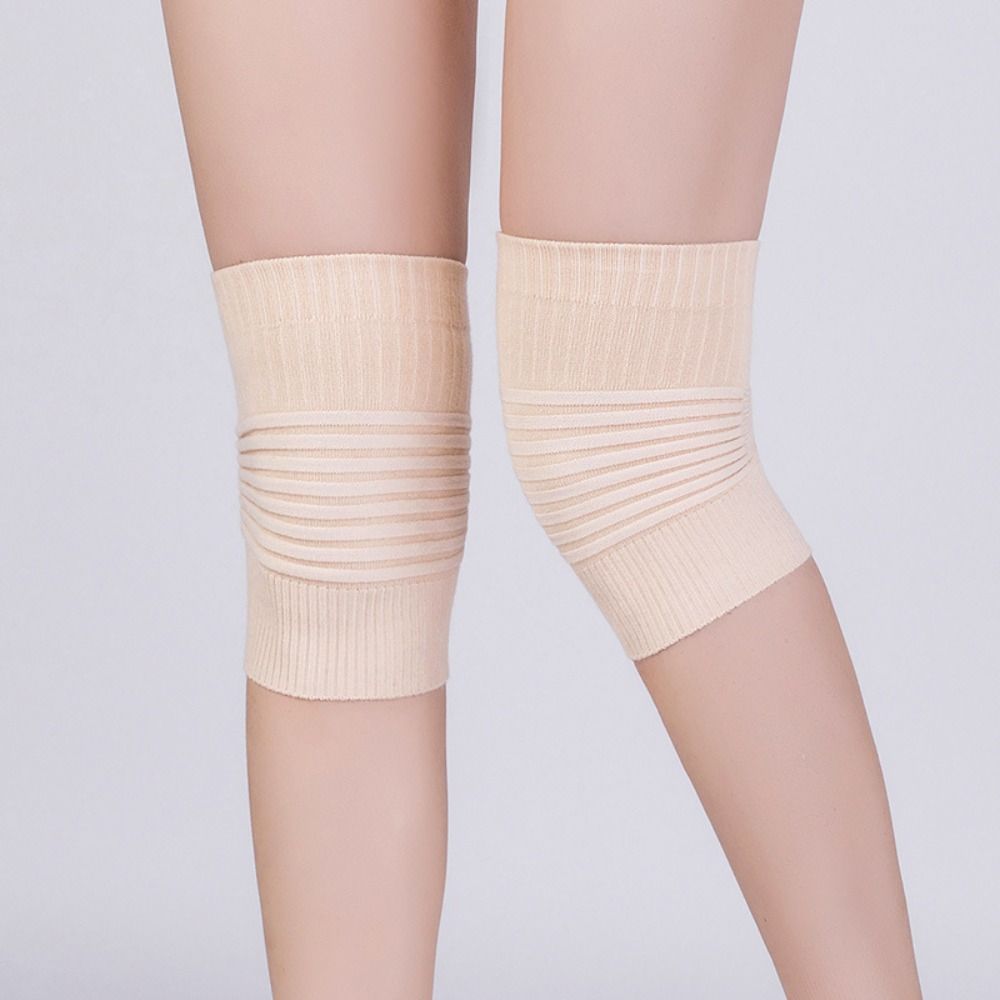 Warme katoenen sportkniebesche - Sports Equipment Knee Support recensie en prijs