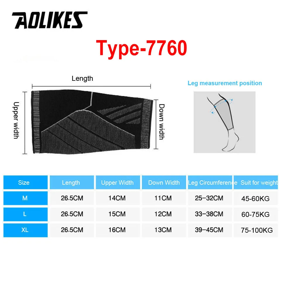 Aolikes 1 Stuks Sportcompressi - Sports Equipment Knee Support recensie en prijs