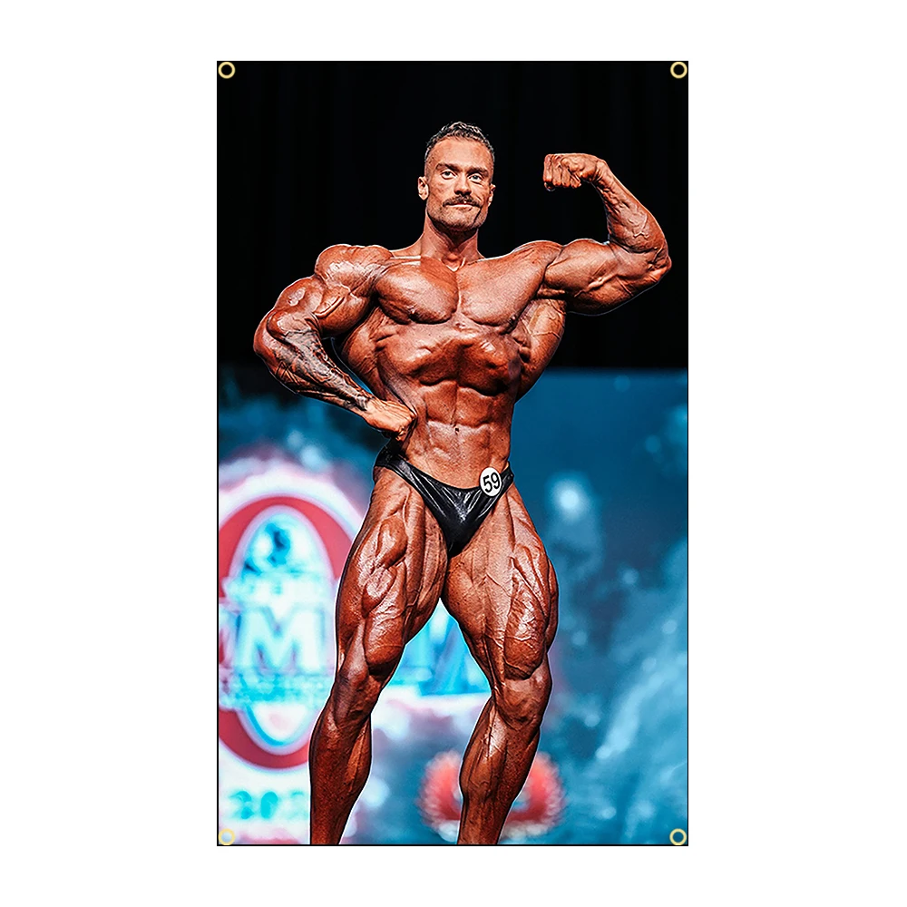 90X150Cm Bodybuilding Gymvlag  - Sports Equipment Poster recensie en prijs