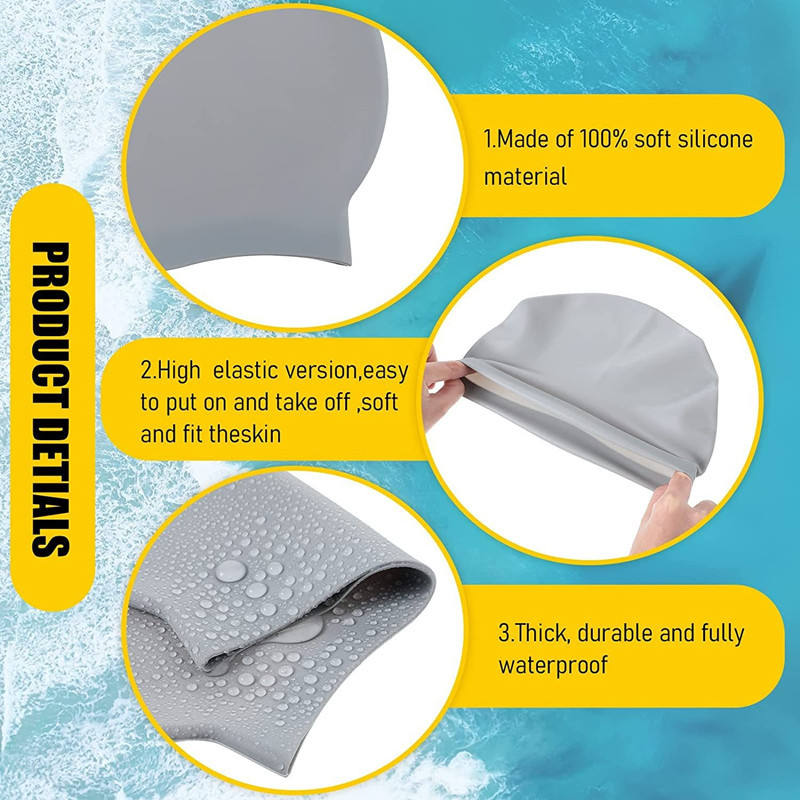 Op maat gemaakte siliconen zwe - Swim Cap Silicone recensie en prijs